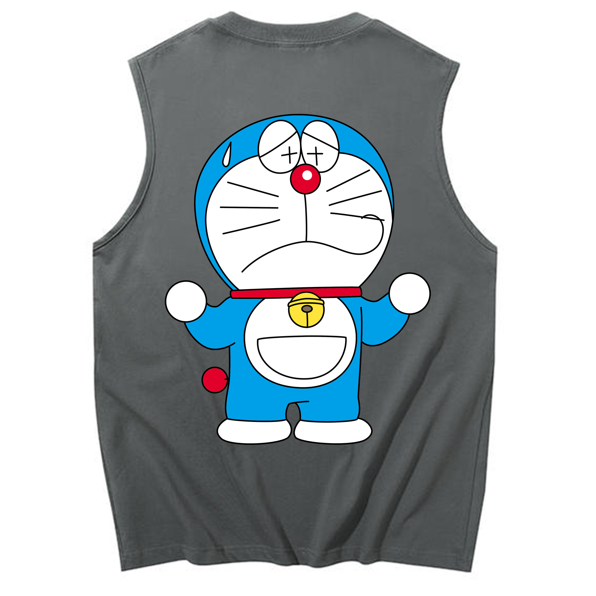 （画像用） ドラえもん Doraemon コットン100％タンクトップ（背面プリント）